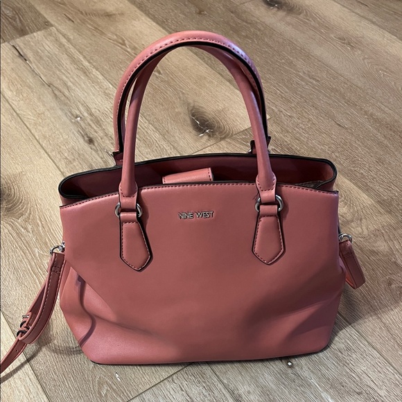 Nine West ~ Pink Satchel/Crossbody handbag in great condition - Picture 2 of 11